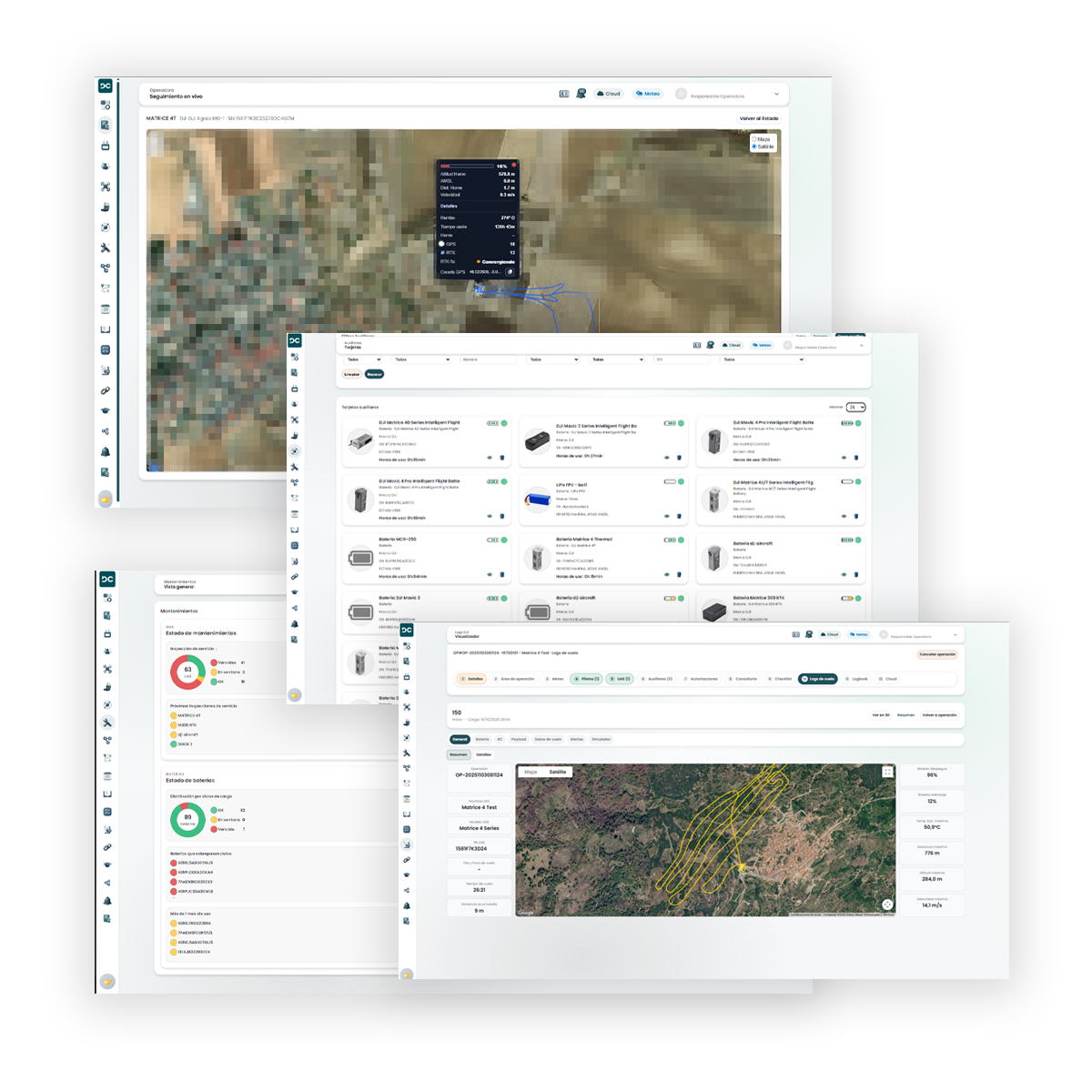 Maintenance, UAS and batteries in DRONCORE